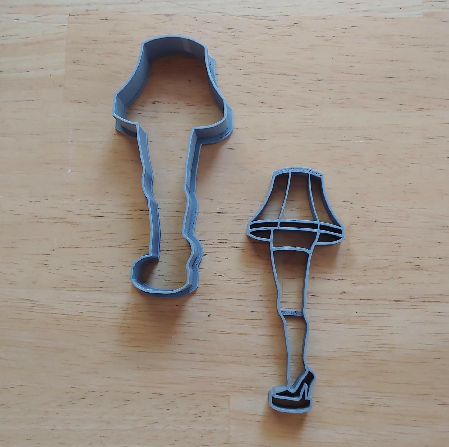 Leg Lamp Cookie Cutter Set (2-Piece)