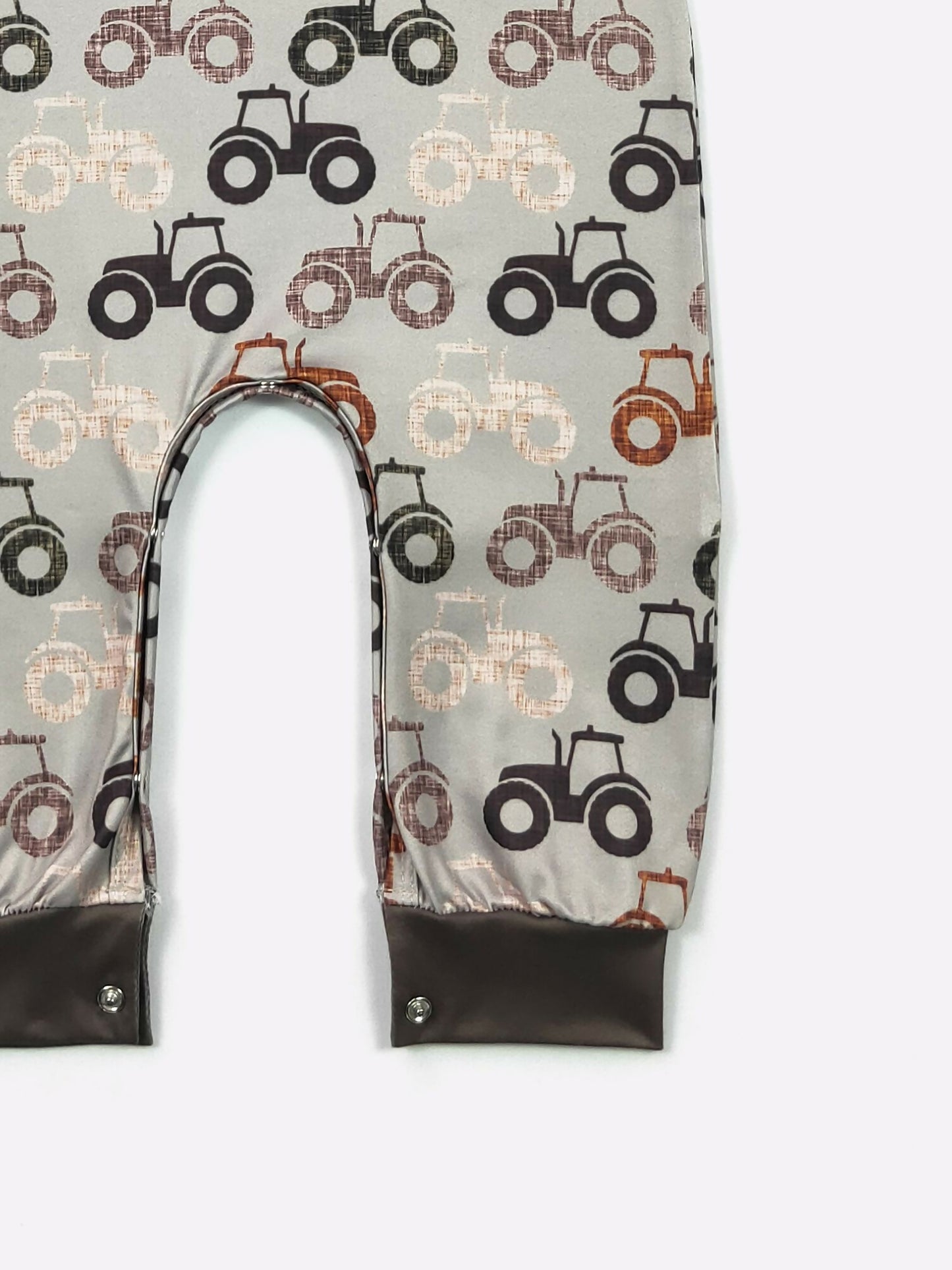 Distressed Tractor Romper