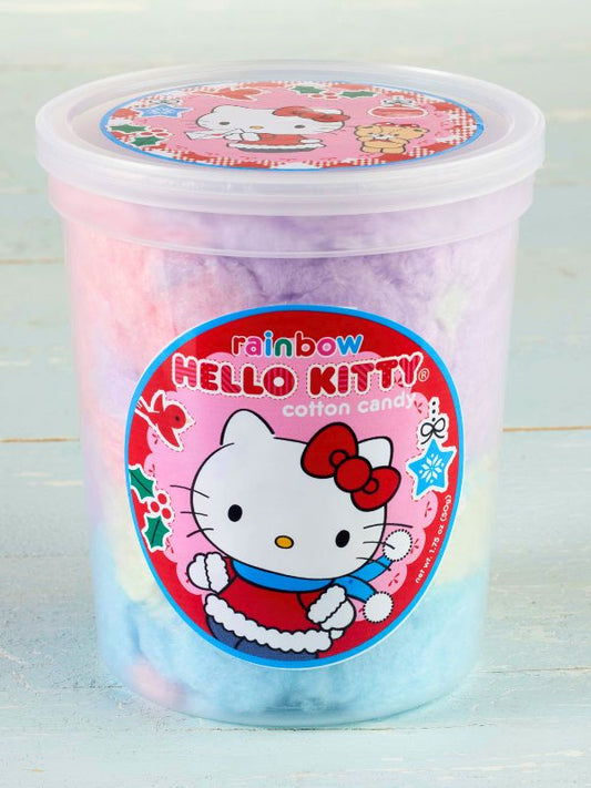 Hello Kitty Holiday Rainbow Cotton Candy