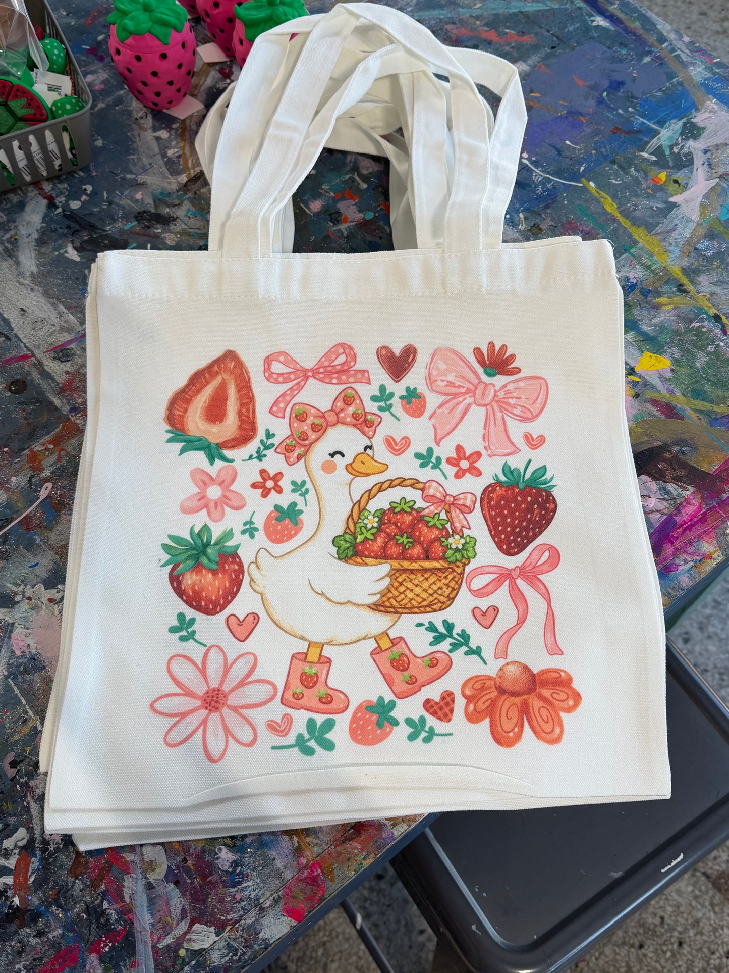 Goose Berry Tote