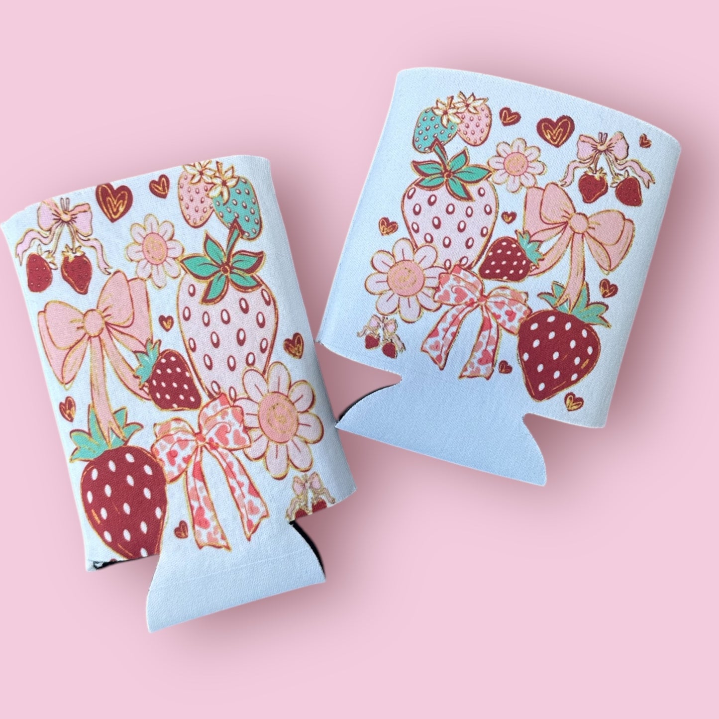 Berries & Bows Koozie