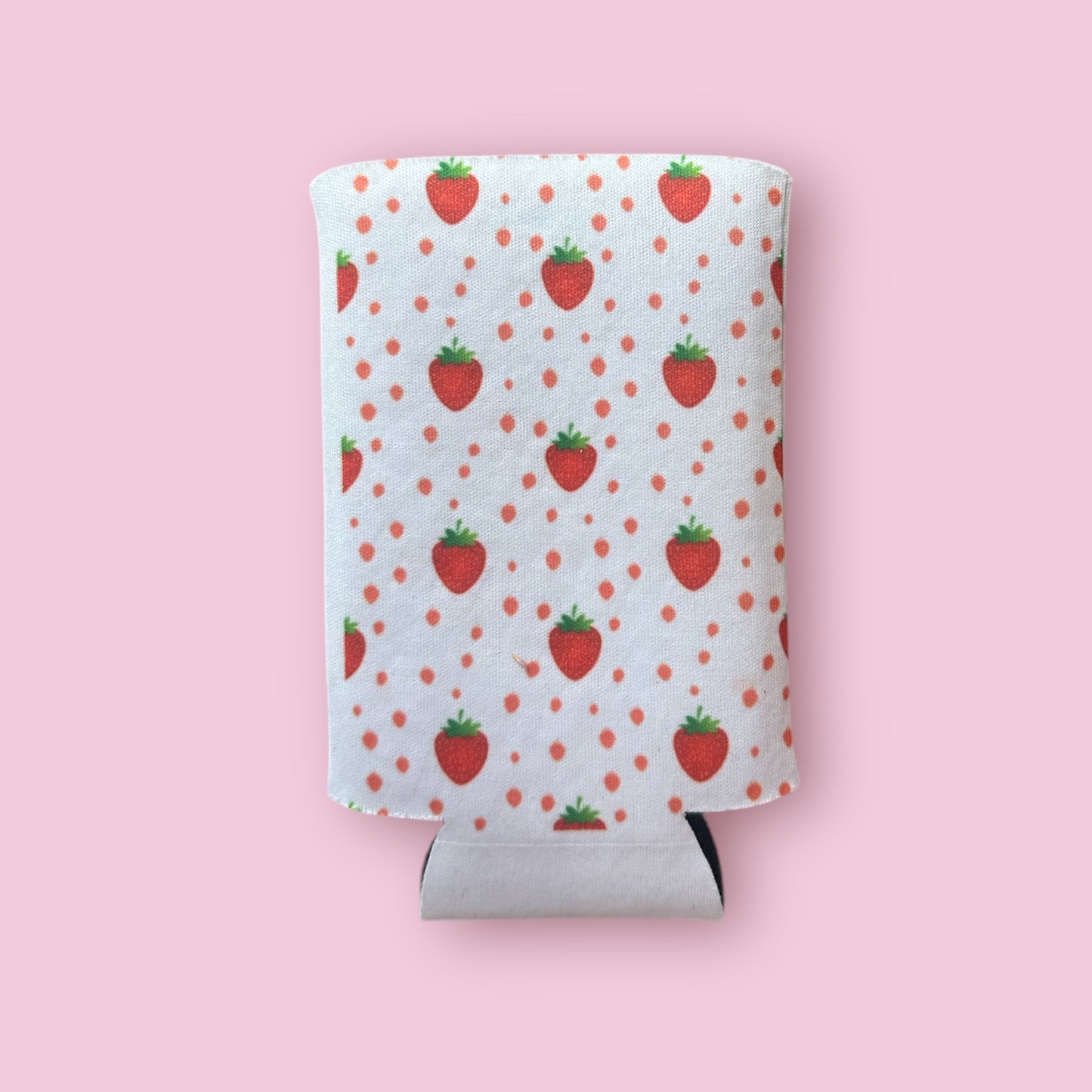 Skinny Strawberry Koozie