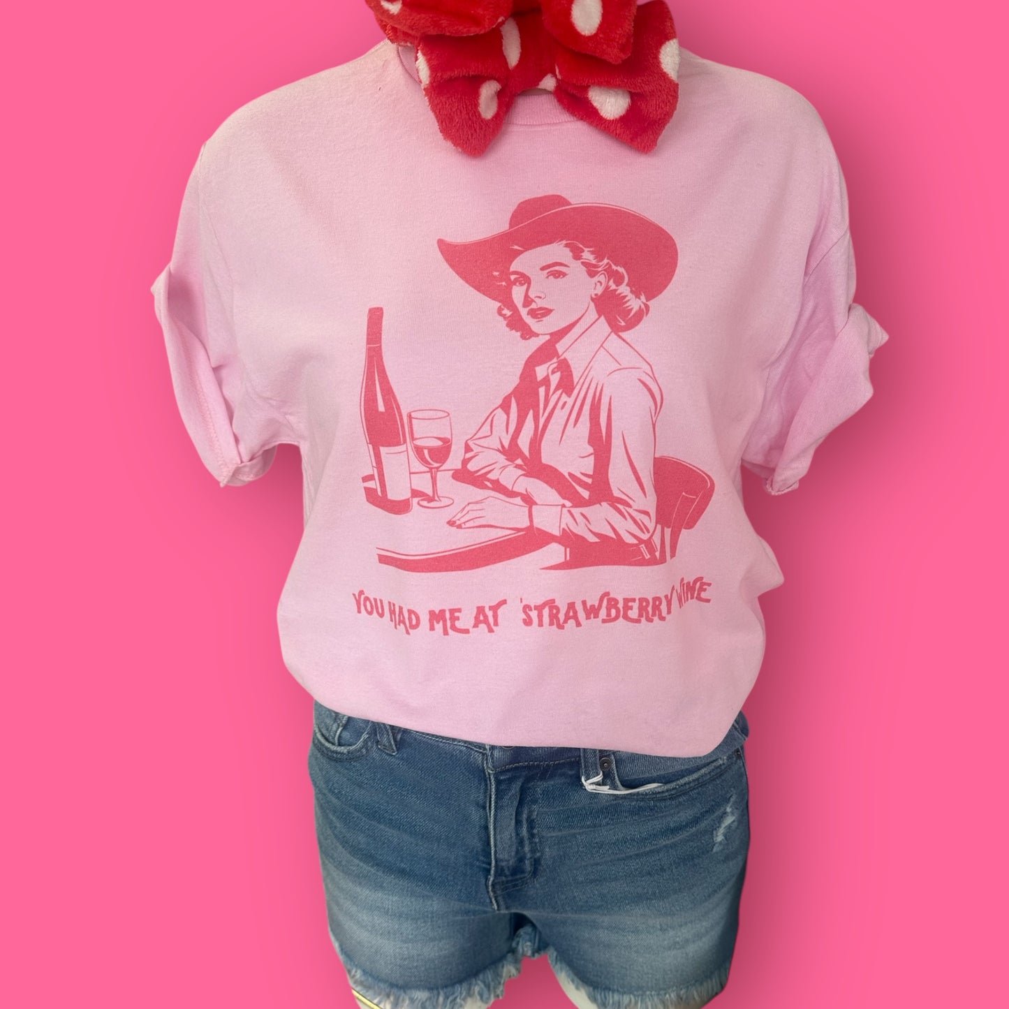 Strawberry Wine Tee