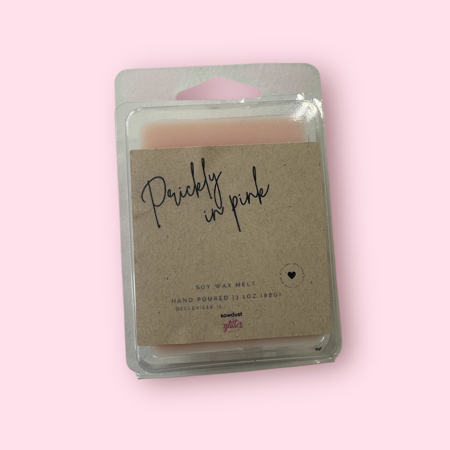 Prickly in Pink wax melt