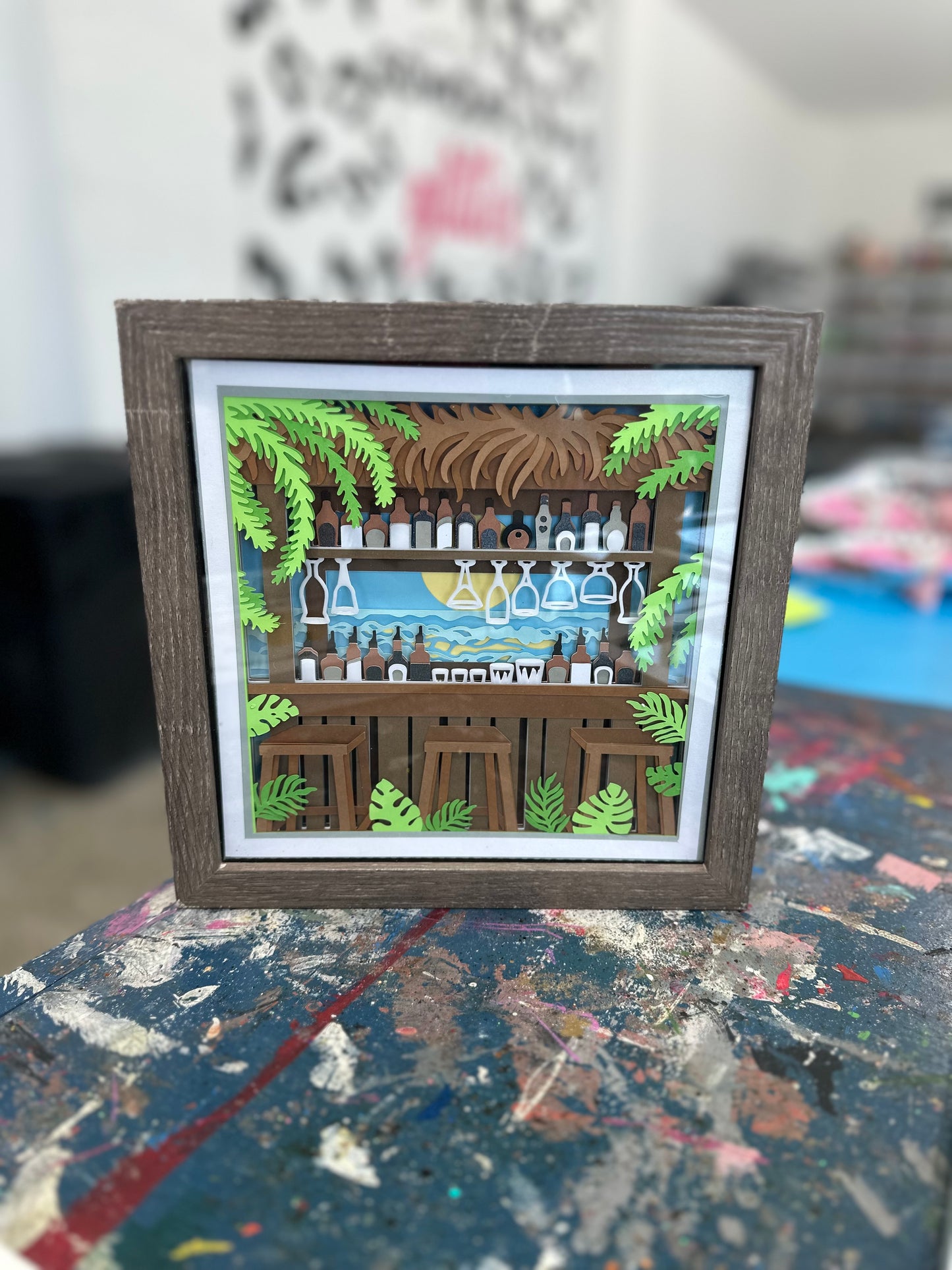 Bar 3D Photo Frame