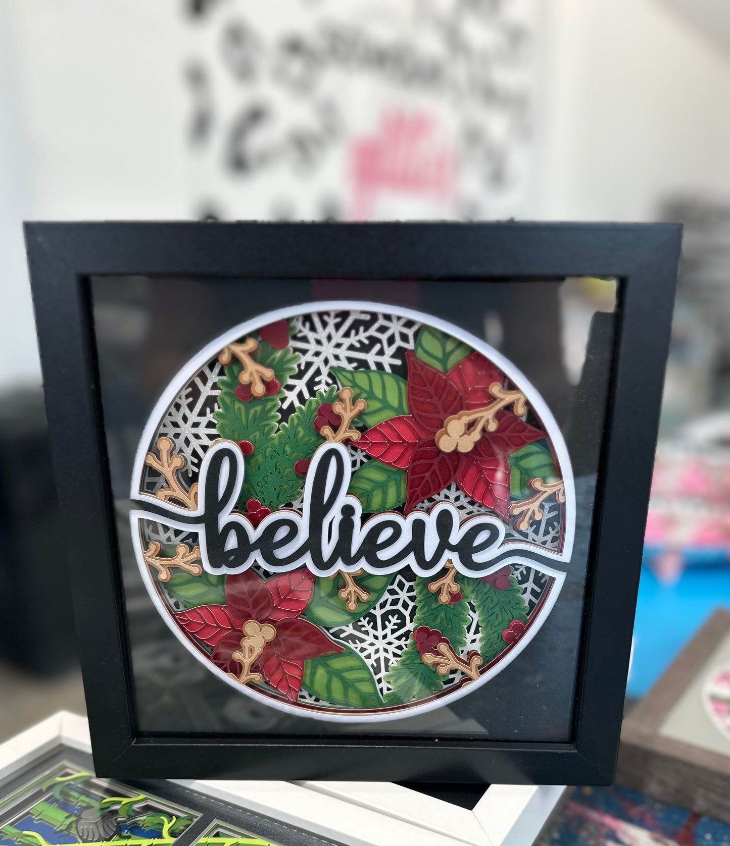 Christmas 3D Photo Frame