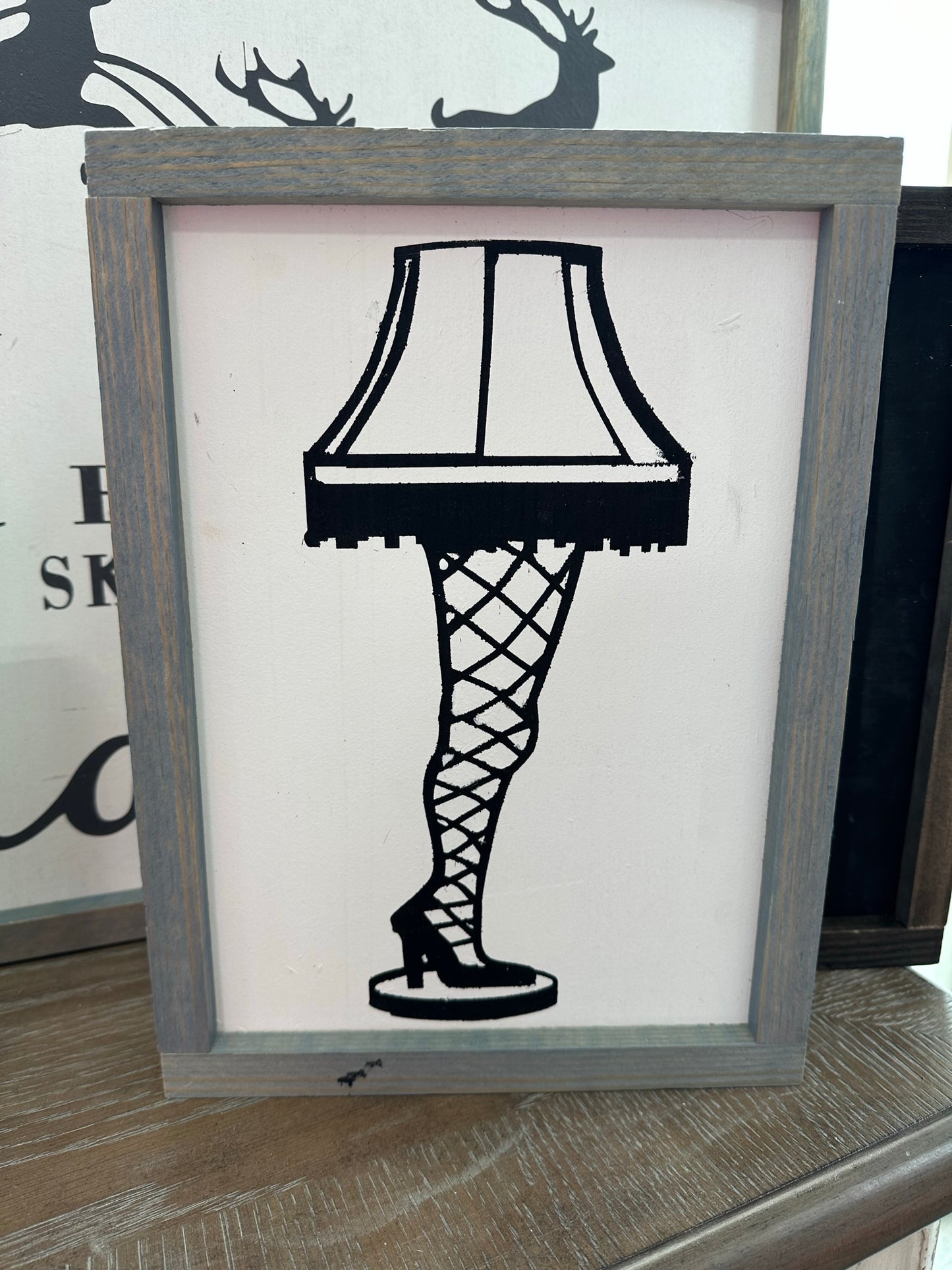 Leg Lamp Sign