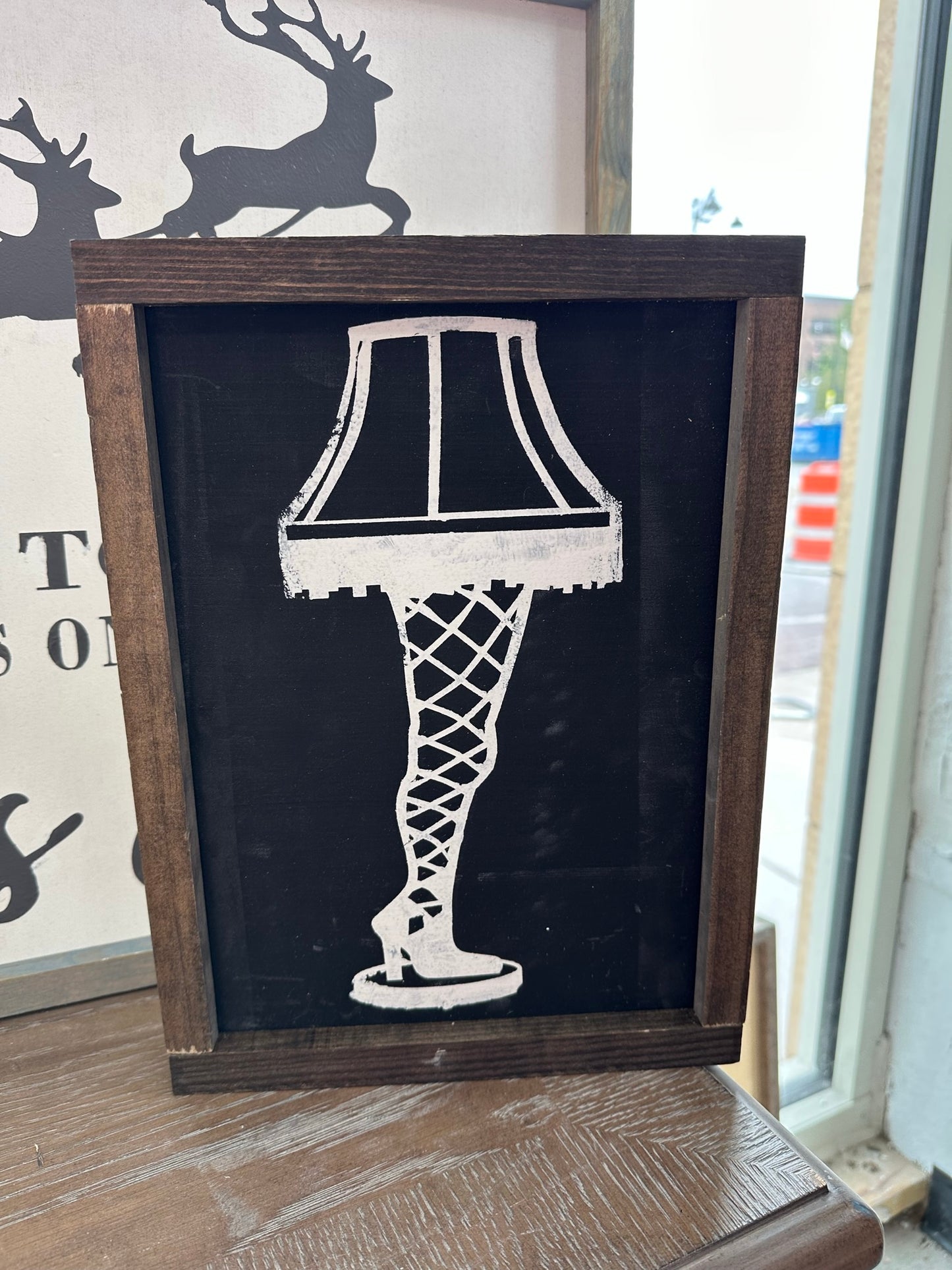 Leg Lamp Sign