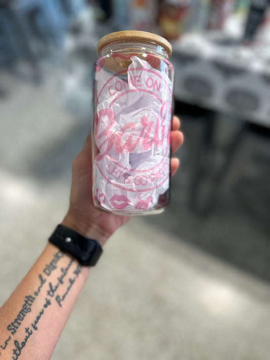 Pink Dream Girl Tumbler