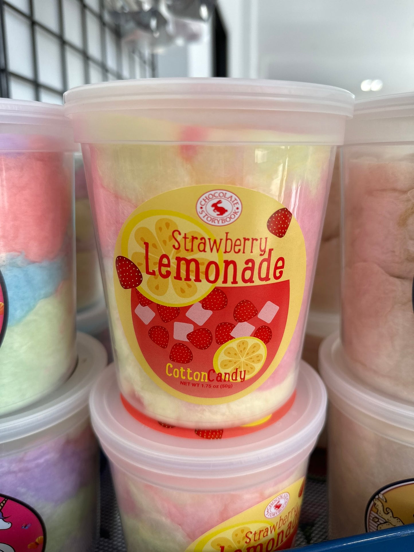 Strawberry Lemonade Cotton Candy