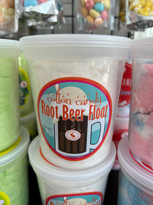 Root Beer Float Cotton Candy