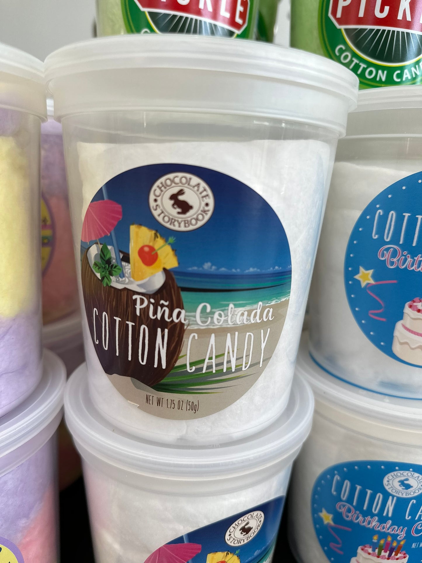 Pina Colada Cotton Candy