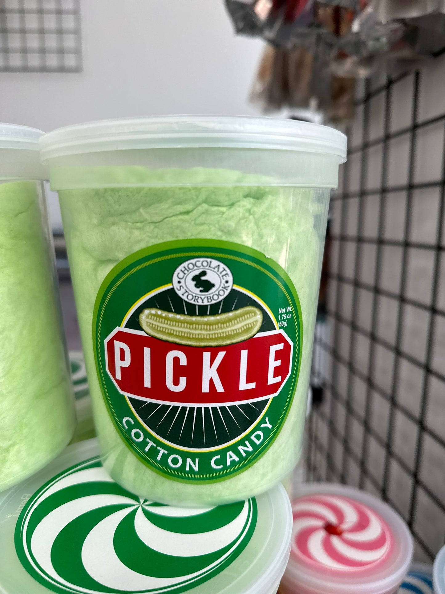 Pickle Flavored Cotton Candy