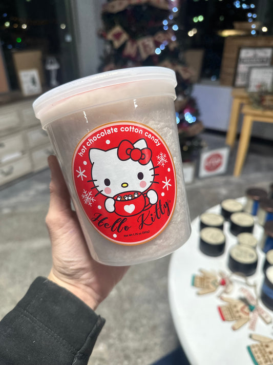 Hello Kitty Hot Choloclate Cotton Candy