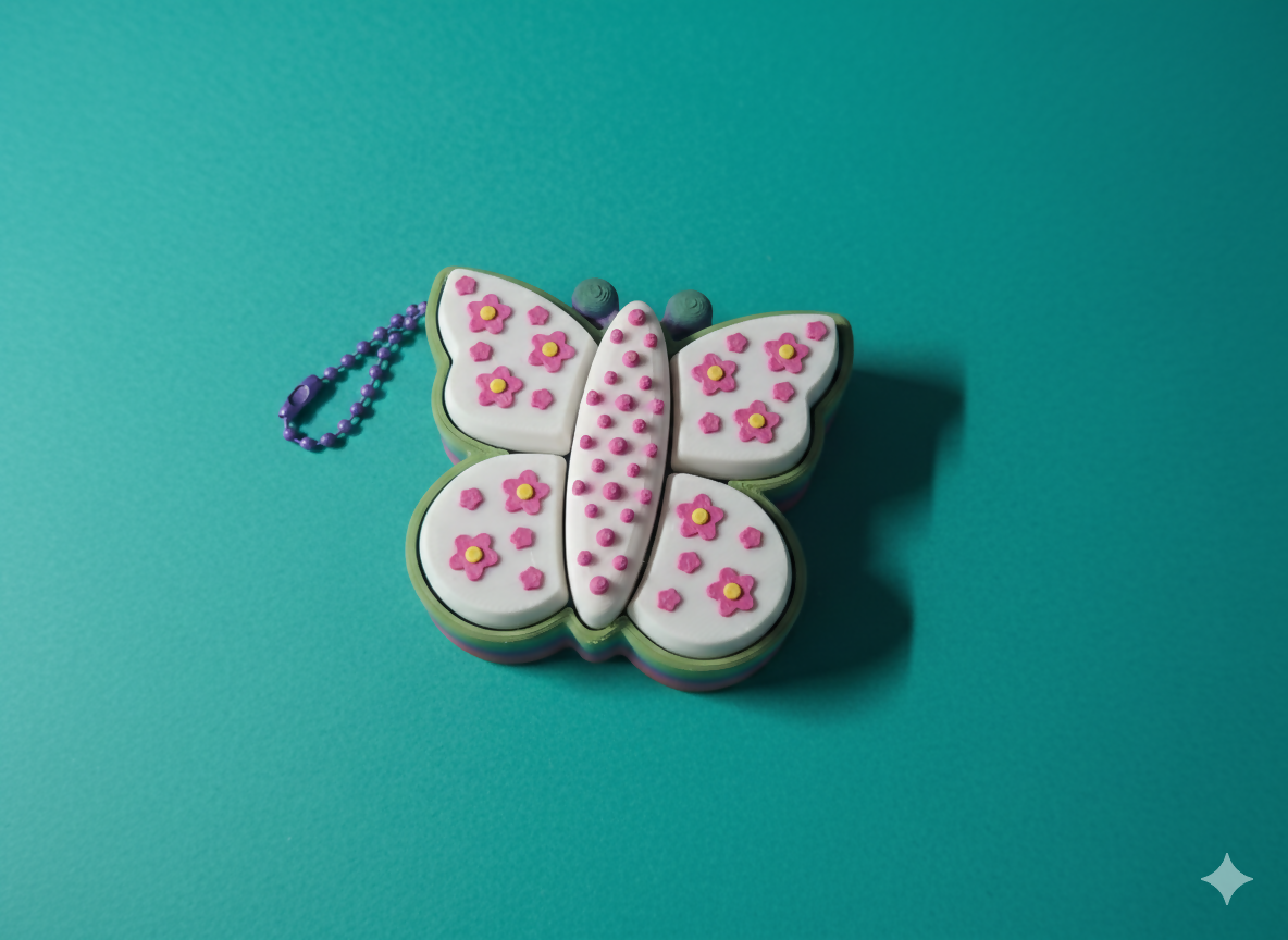 Butterfly 5-Way Fidget Clicker
