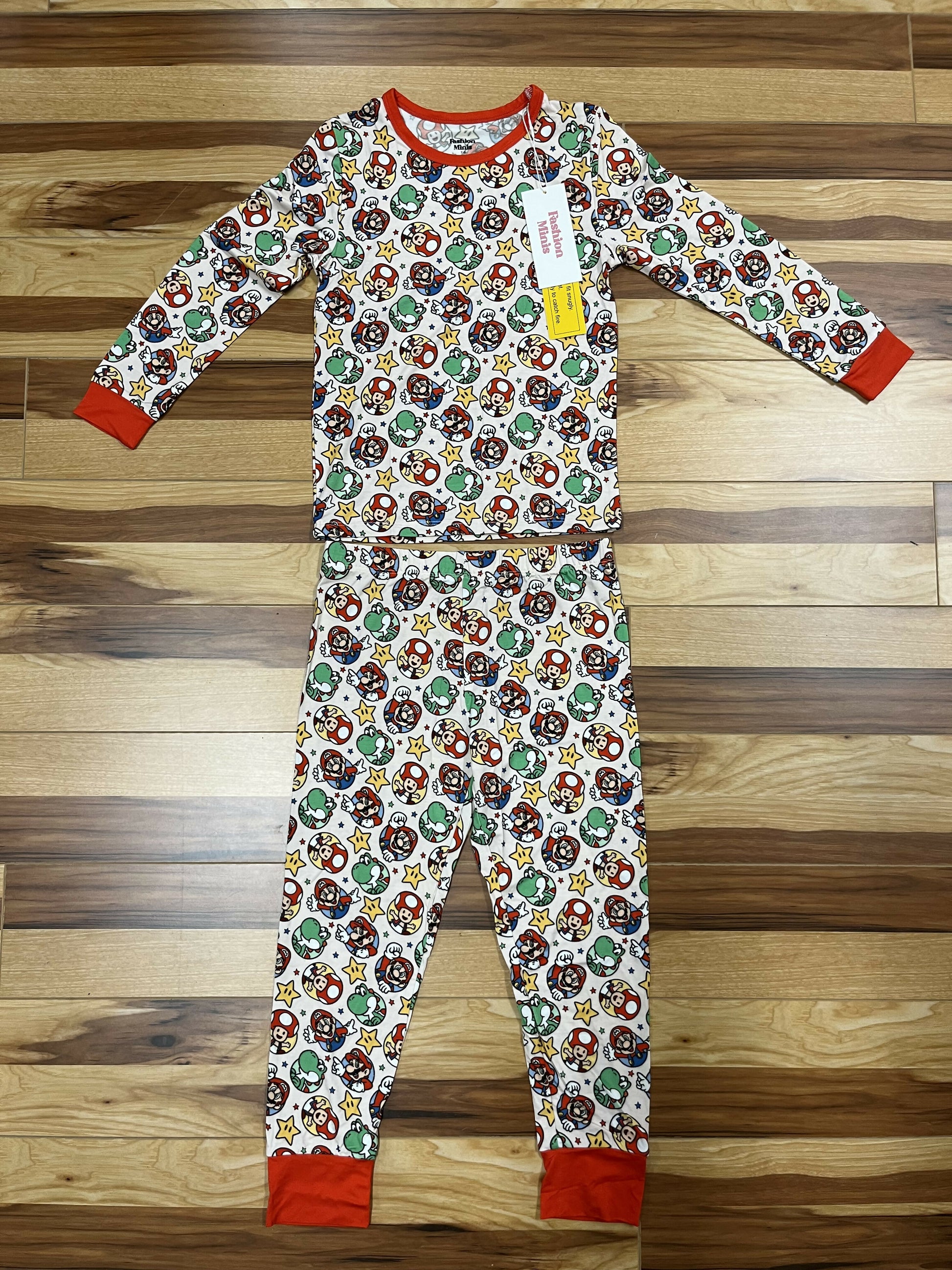 mario two piece long 