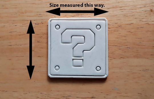 Mario Coin Block Cookie Cutter Set (2-Piece)