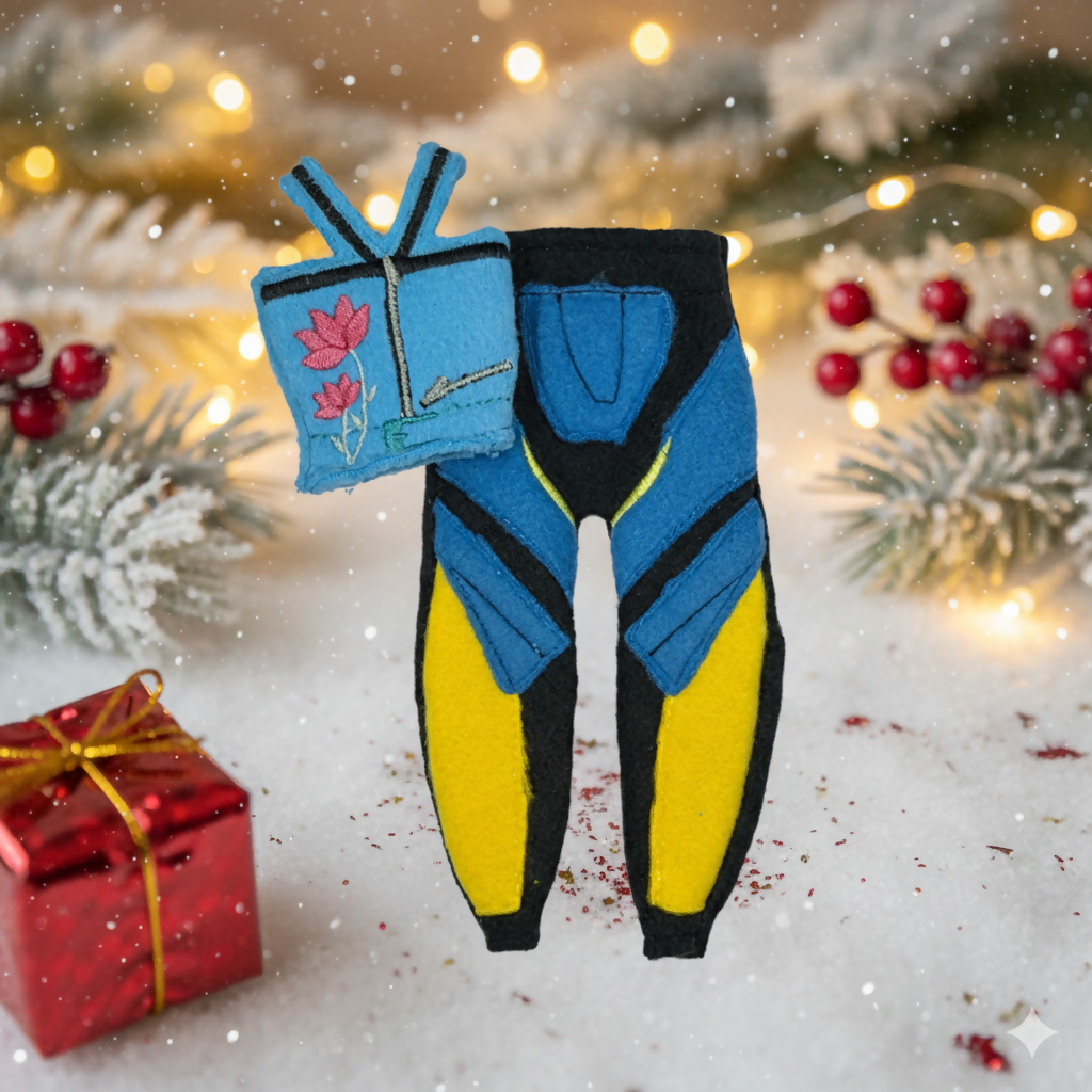 Z-Girl Pop Evil Hunters Elf Outfit – K-Pop Inspired Elf Clothes Set (Top & Pants)