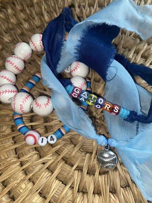 Gators Baseball Charm (Adult)