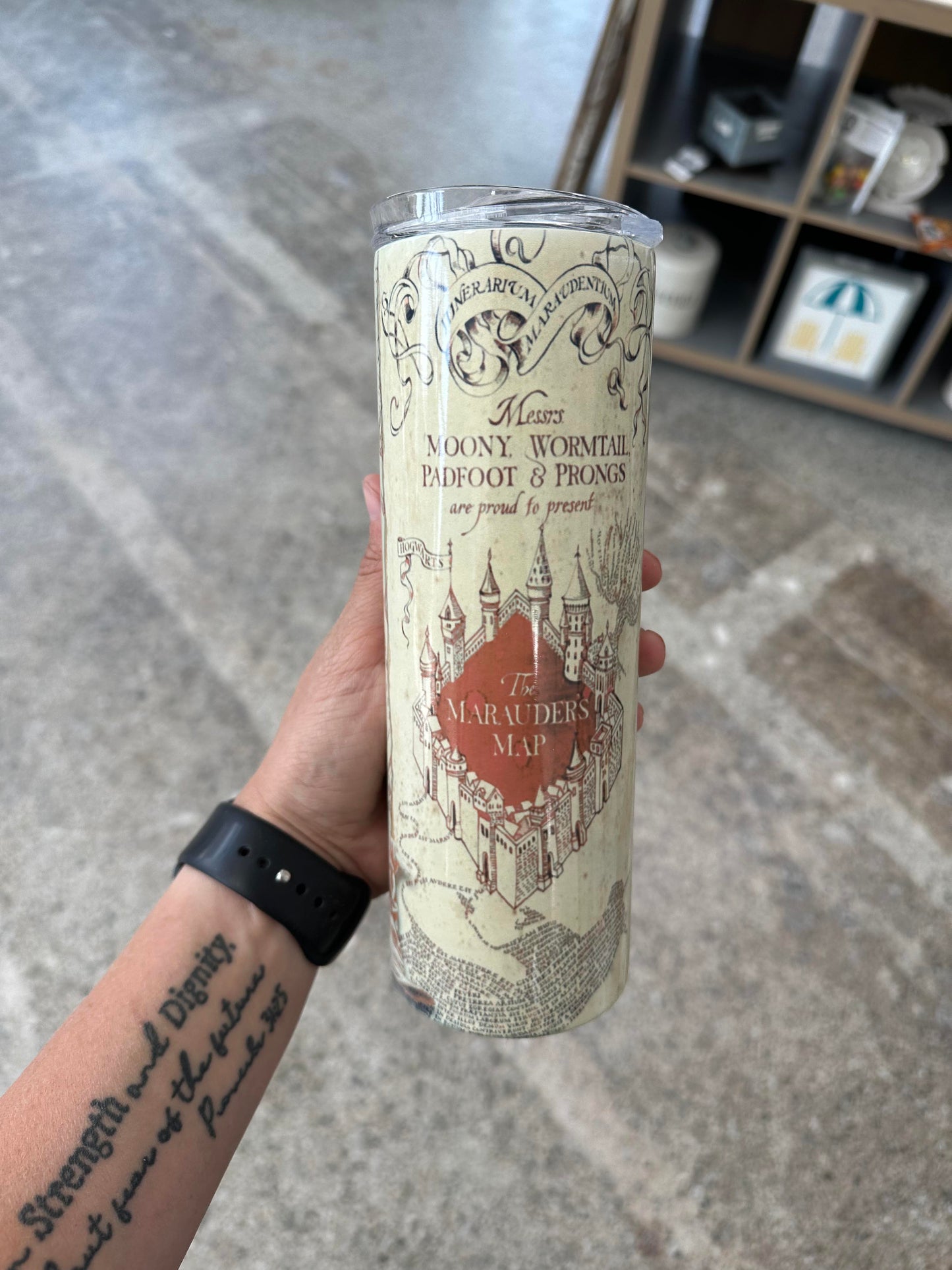 Wizard Map Tumbler