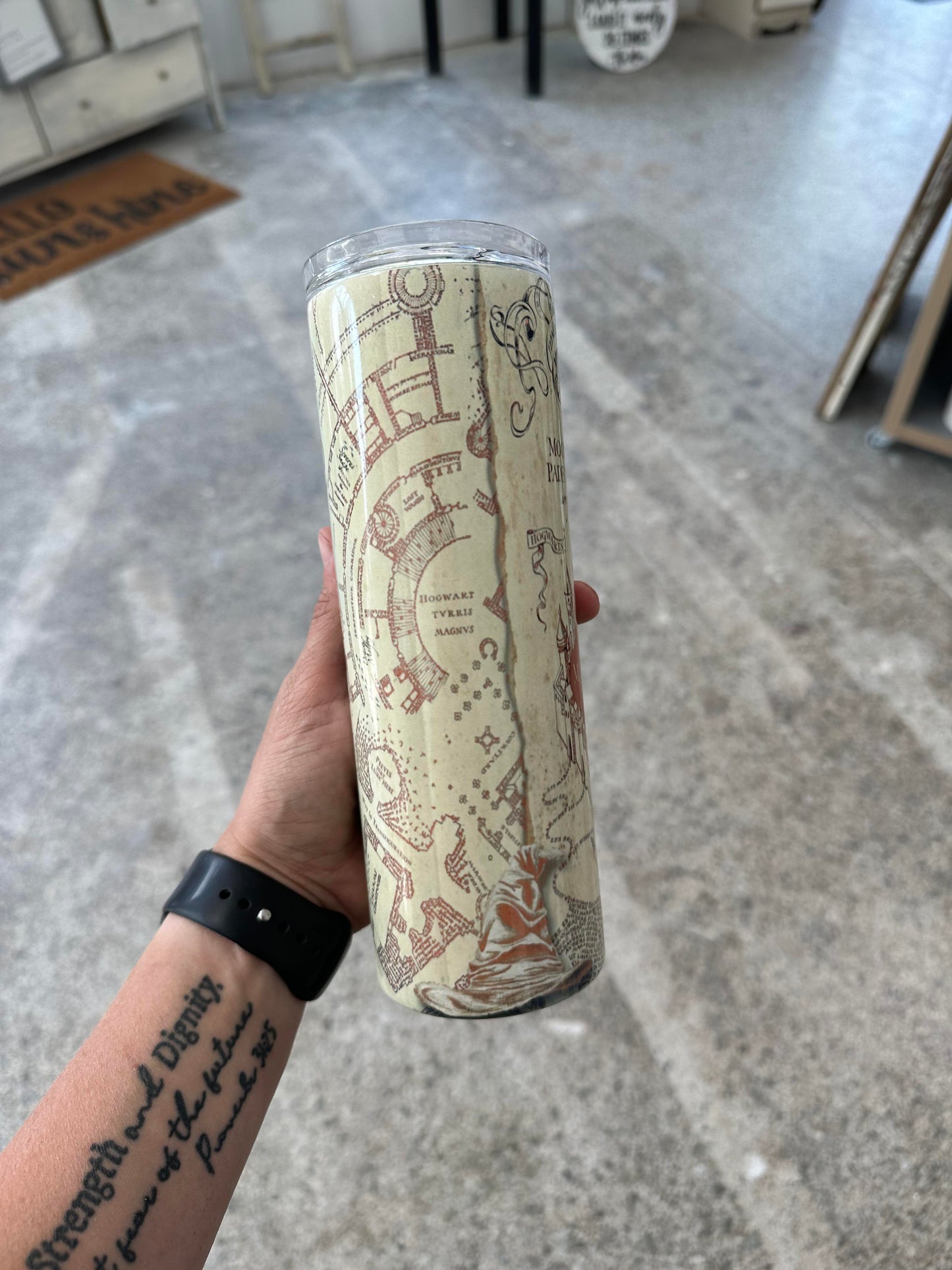 Wizard Map Tumbler