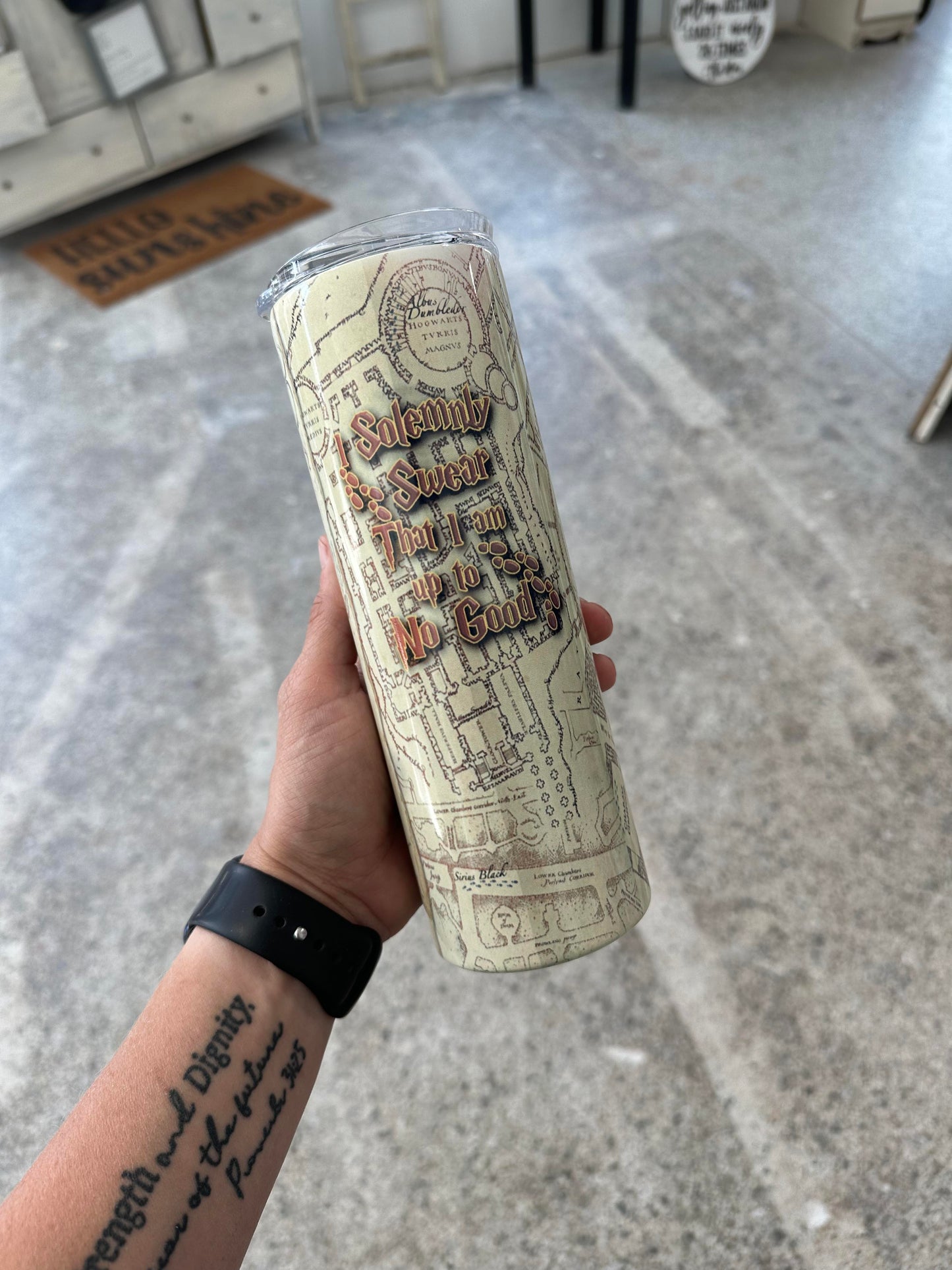 Wizard Map Tumbler