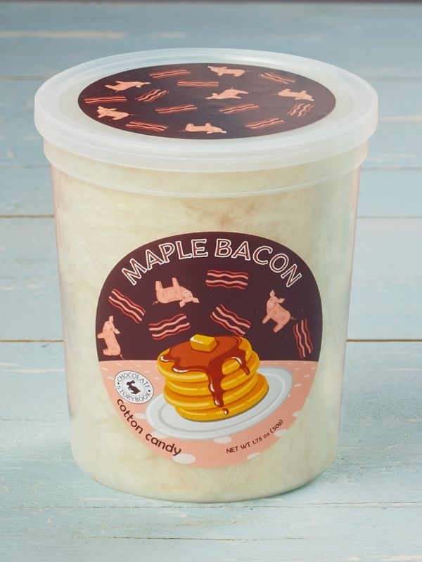 Maple Bacon Cotton Candy