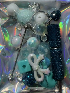 DIY Kit - Pen & Keychain (Tiff & Bow)