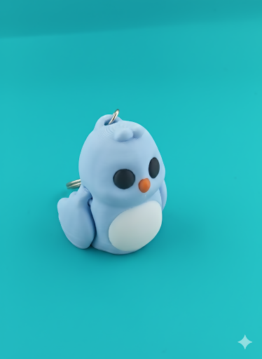 Flexi Lovebird Keychain – Choose Boy or Girl