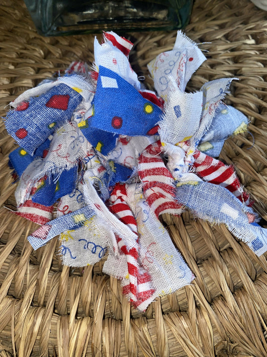 Patriotic hair tie