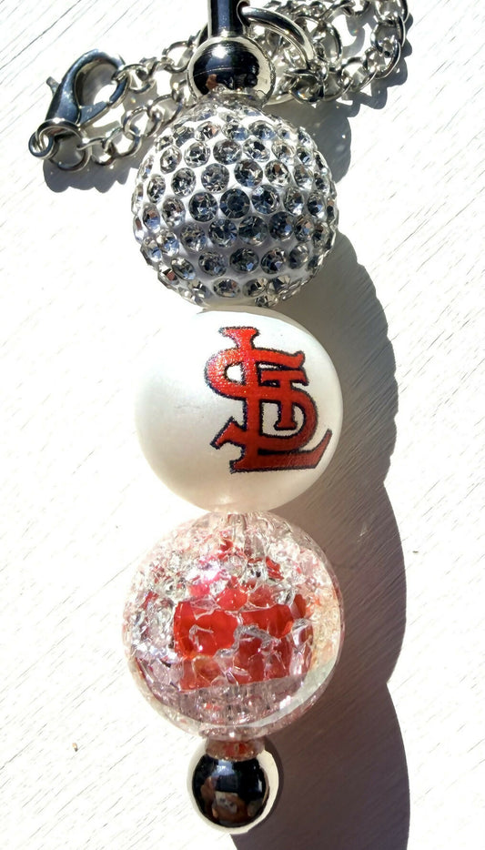 Baseball Fan Tumbler/Bag Charm
