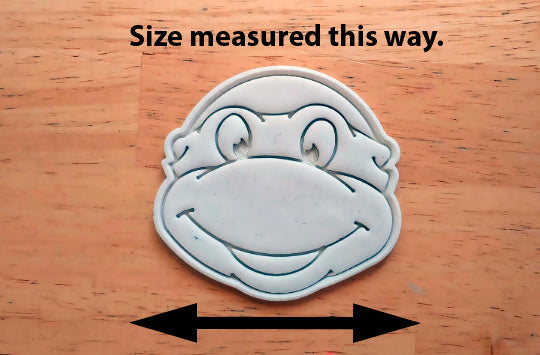 Ninja Turtle Cookie Cutter Set (2-Piece)