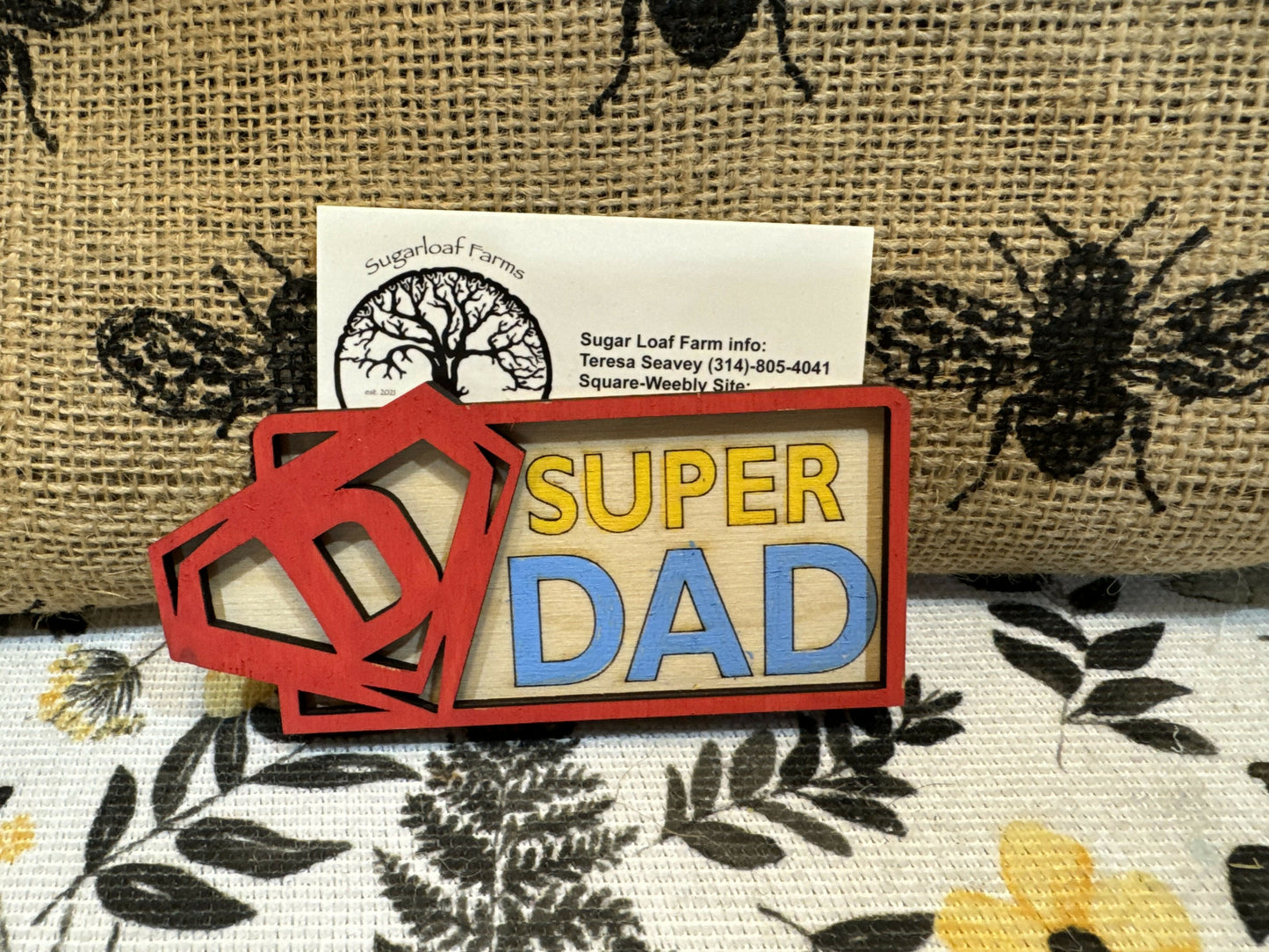 Super Dad - Gift Card Holder