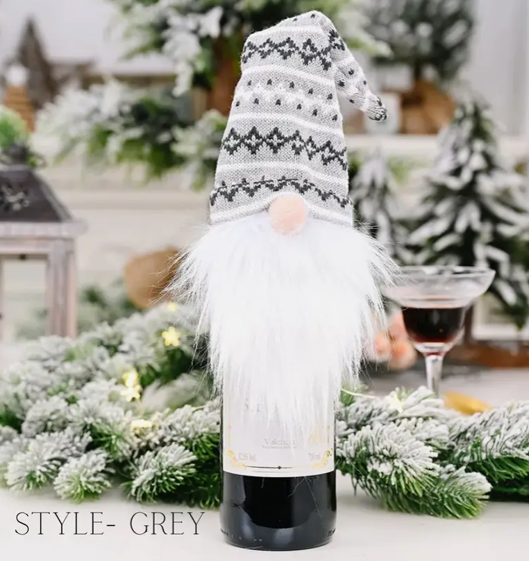 Gnome Wine Bottle Hat