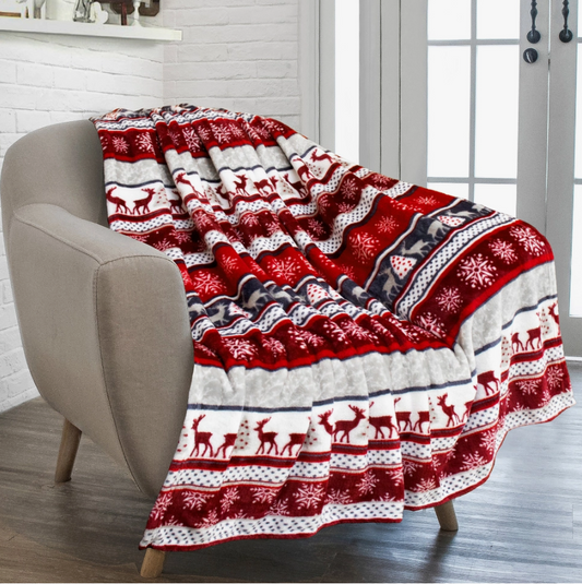 Super Soft Christmas Throw