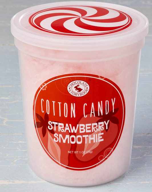 Strawberry Smoothie Cotton Candy