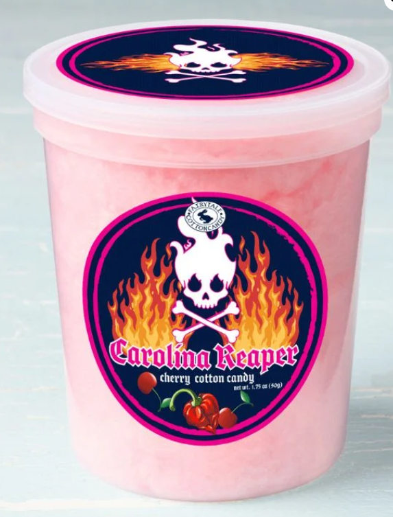 Carolina Reaper Cotton Candy