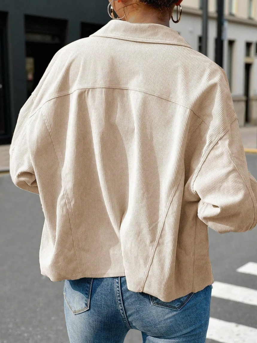 Apricot Corduroy Jacket