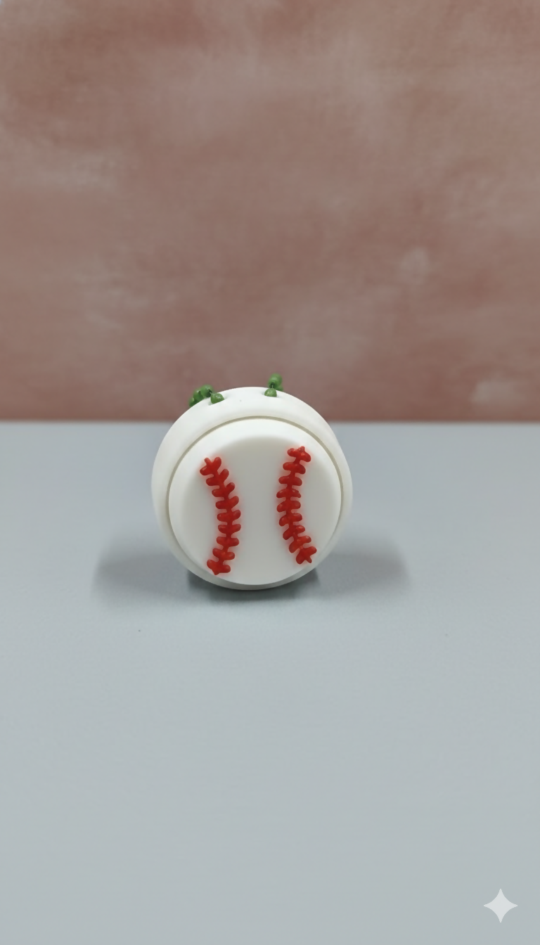 Sports Ball – Pressable Fidget Keychain