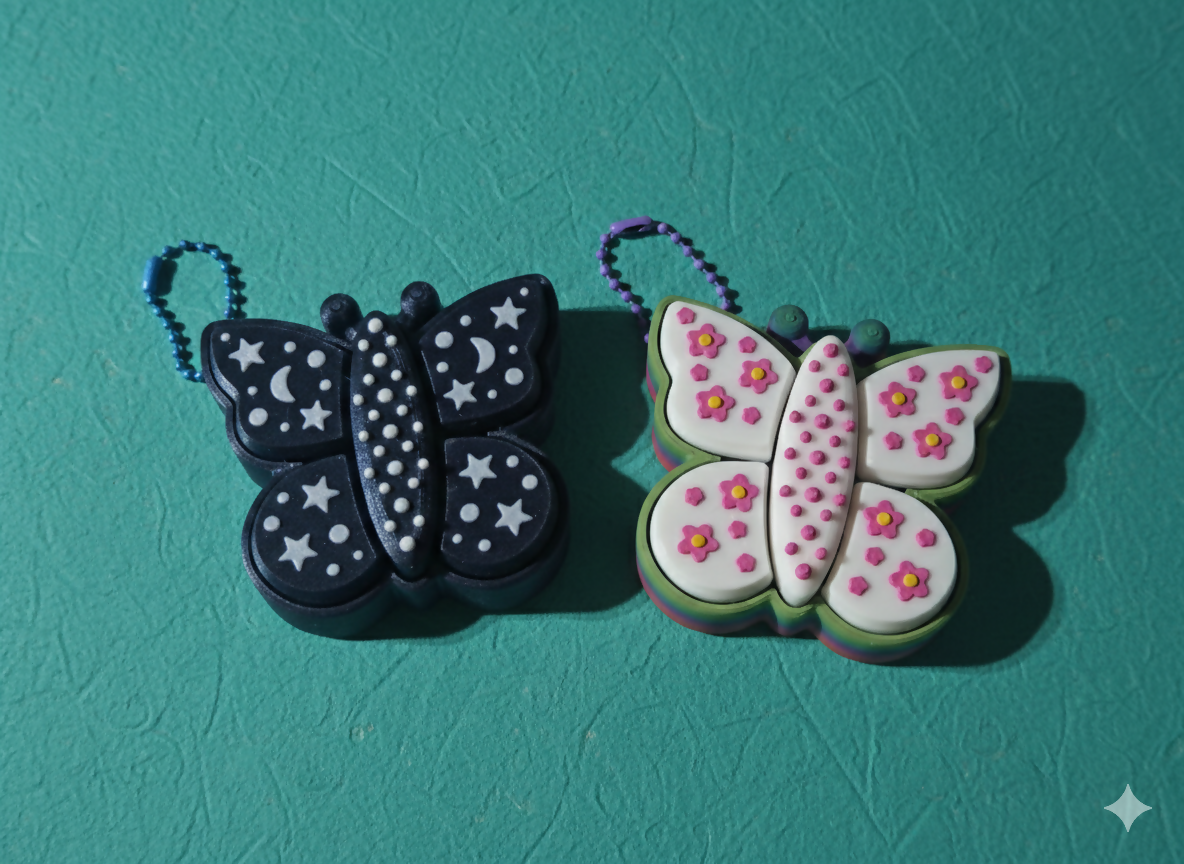 Butterfly 5-Way Fidget Clicker