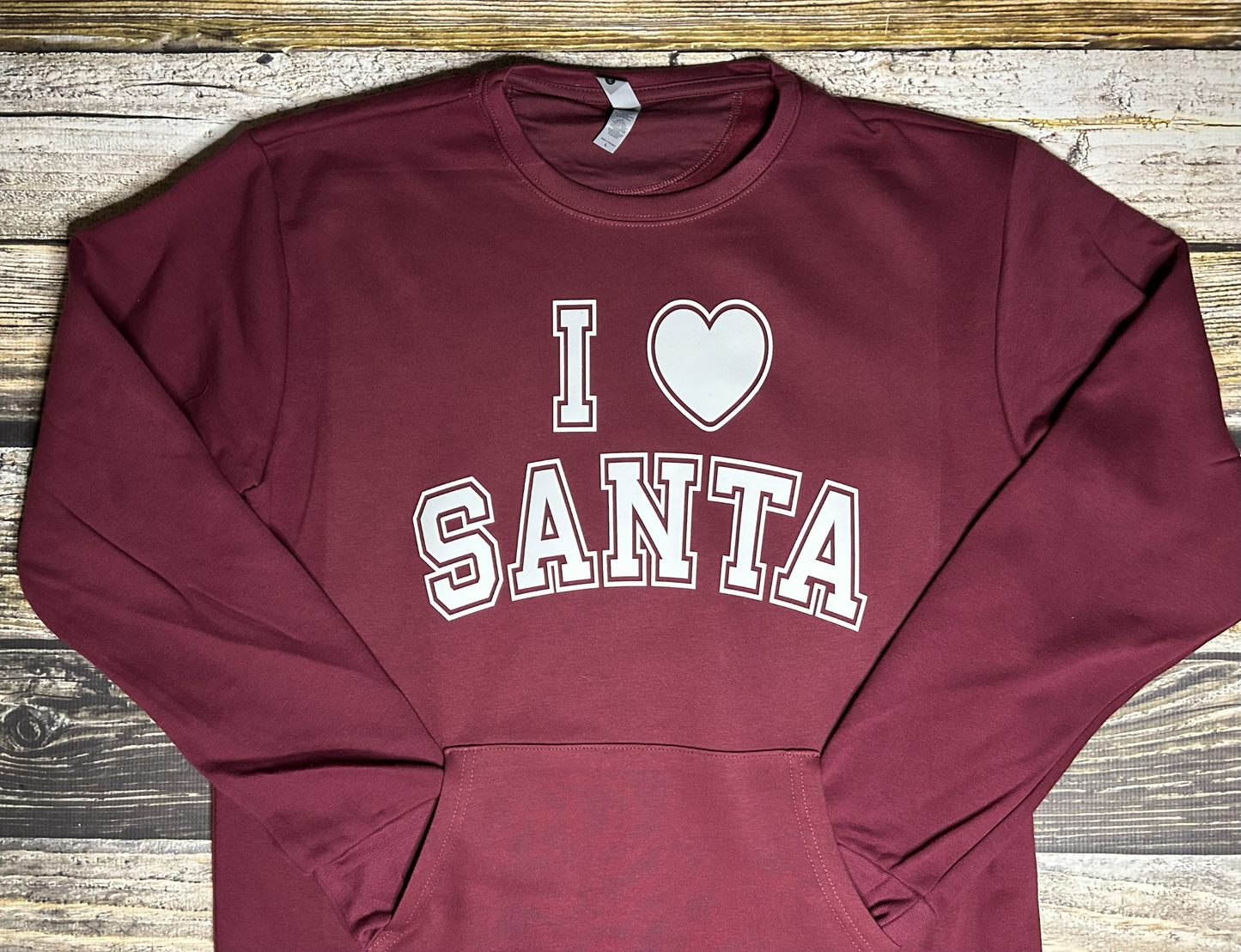 I Love Santa Crewneck