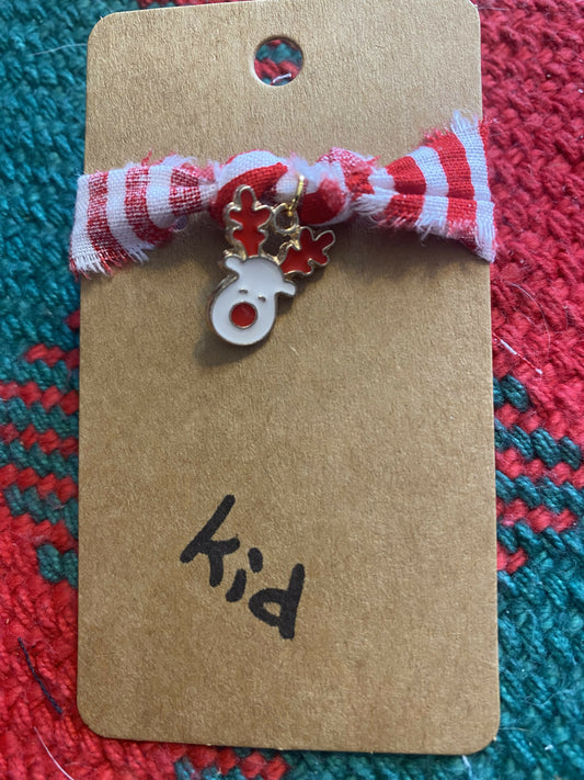 White Deer with Red Antlers (Kid)