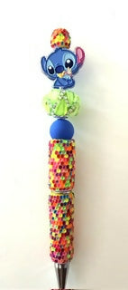 Character Neon Beaded Pen
