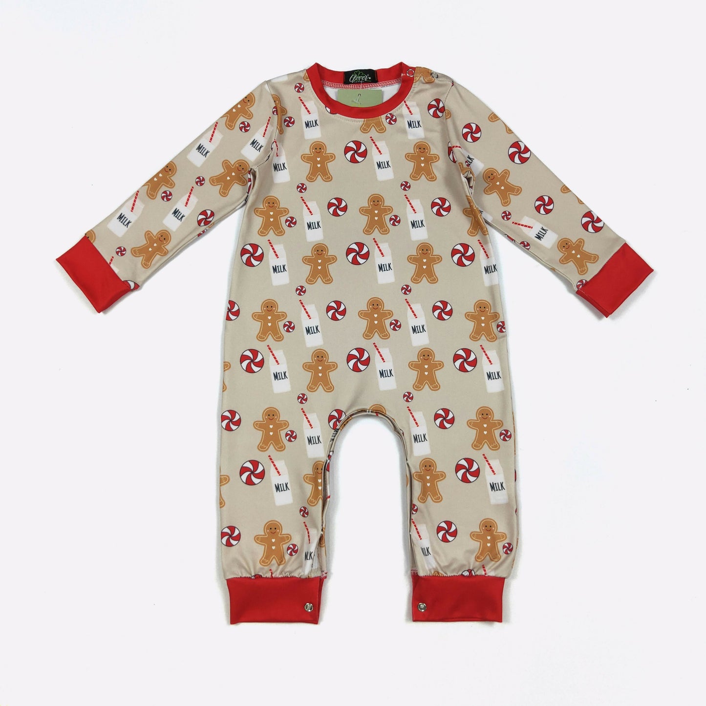 Gingerbread Boy Romper