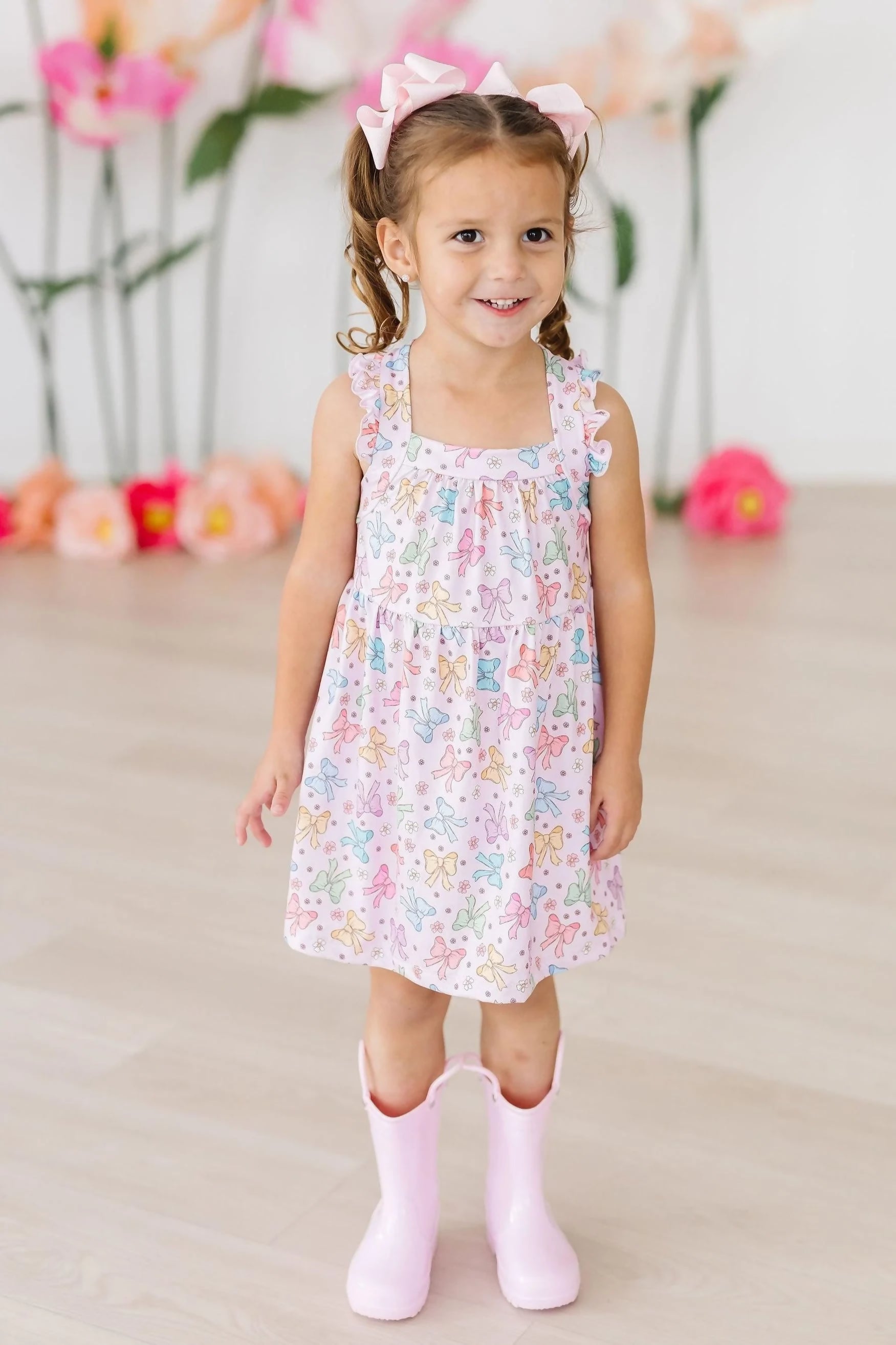 springtime bows dress