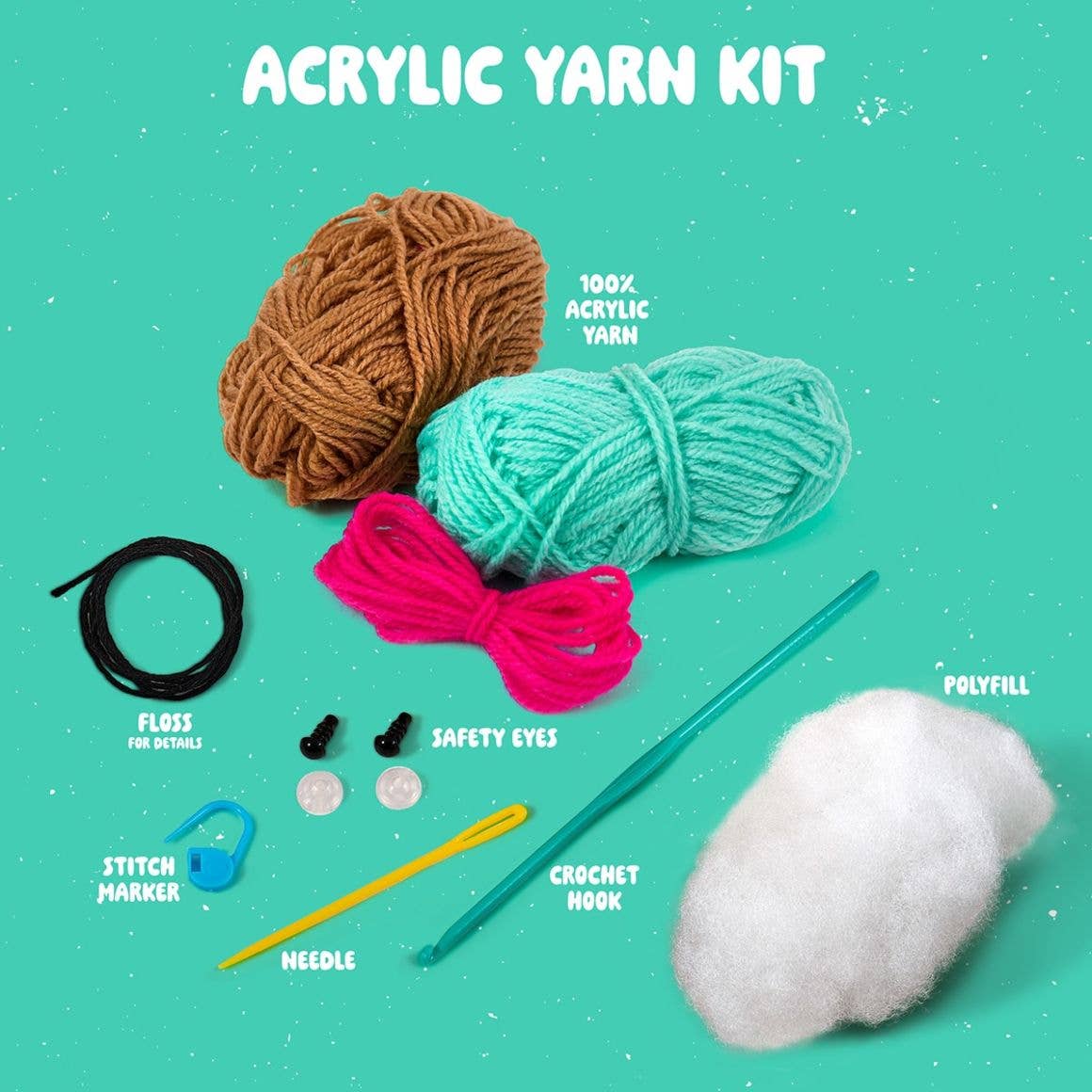 Crochet Kit - Ramone the Cone