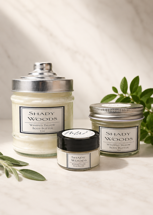 Shady Woods Tallow & Shea Body Butter - 3oz