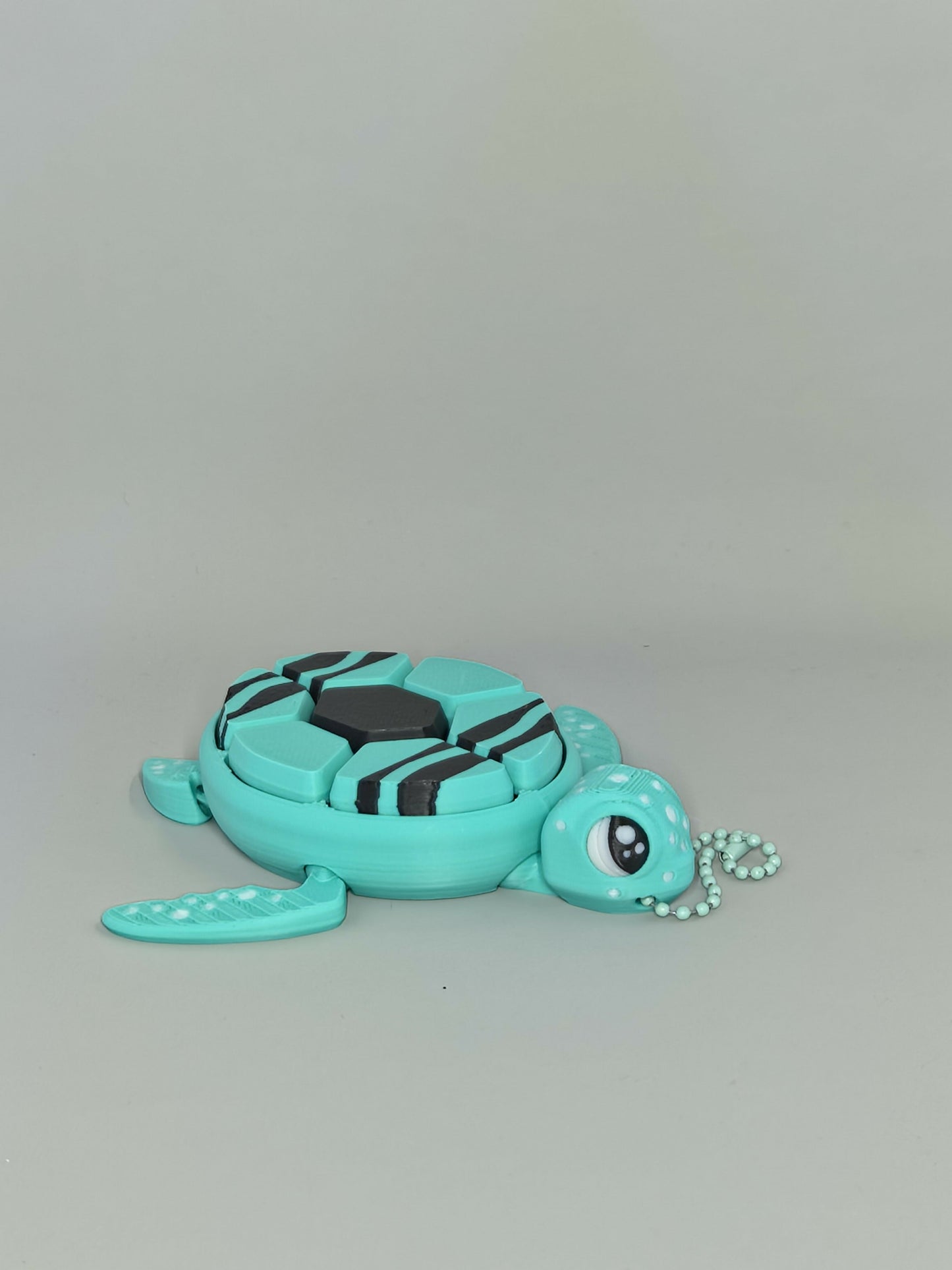 Turtle Clicker – 3D Printed Turtle with Crayon Shell (7 Clickers)