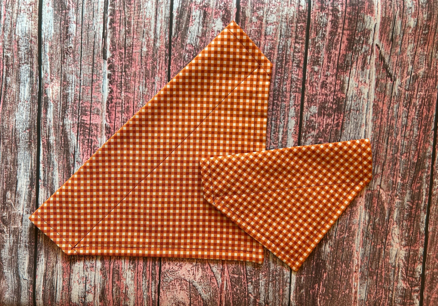 Over the Collar Bandana Fall Checkers