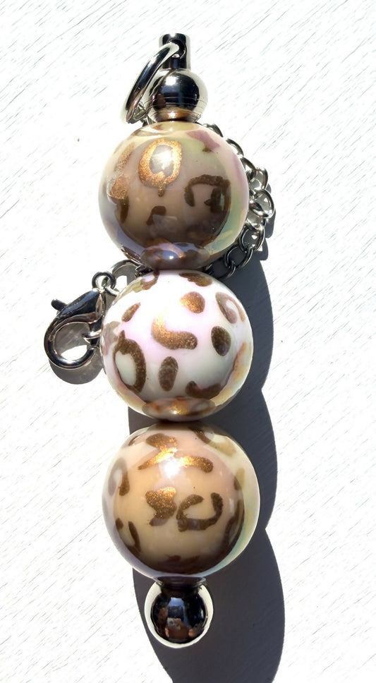Animal Print Tumbler/Bag Charm